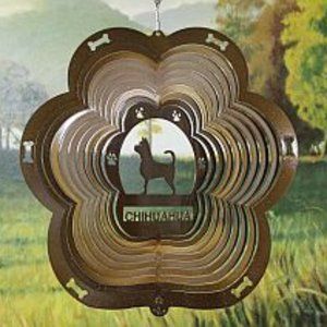 Chihuahua Wind Spinner